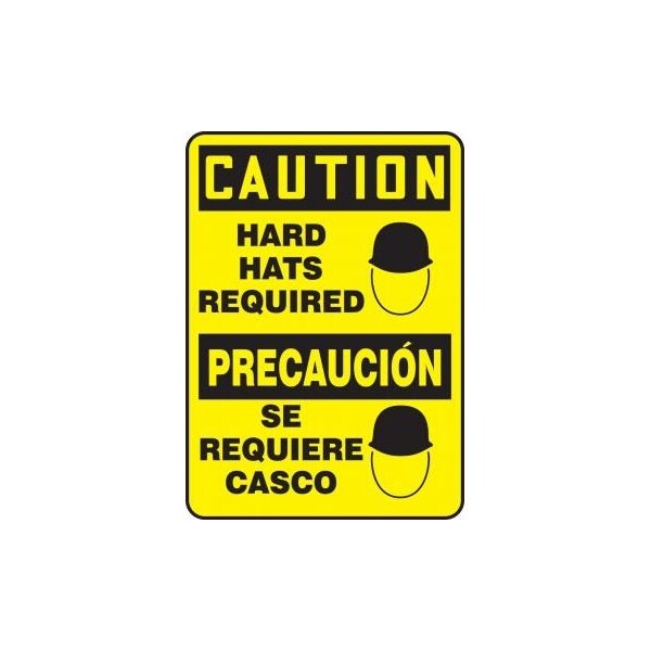 Accuform SPANISH BILINGUAL SAFETY SIGN SBMPPA668VS SBMPPA668VS - main